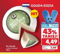 Kaufland Ser Gouda z mleka koziego Dutch Goat Mild oferta