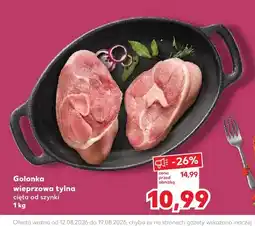 Kaufland Golonka wieprzowa tylna cięta od szynki oferta