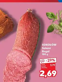 Kaufland Salami Rogal Sokołów oferta