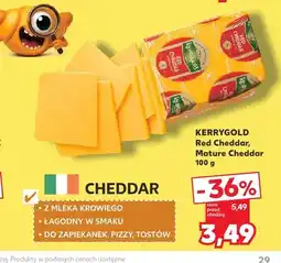 Kaufland Ser Red Cheddar Kerrygold oferta