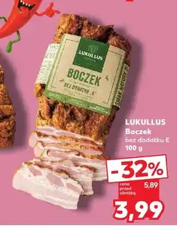 Kaufland Boczek Lukullus bez dodatku E oferta