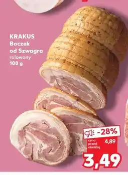 Kaufland Boczek od Szwagra rolowany Krakus oferta