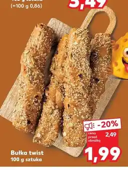 Kaufland Bułka twist oferta