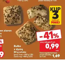 Kaufland Bułka z dynią oferta