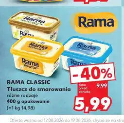 Kaufland Tłuszcz do smarowania Rama Classic oferta