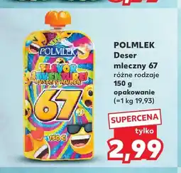 Kaufland Deser mleczny Polmlek 67 oferta