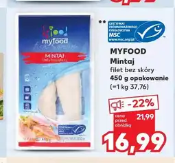 Kaufland Mintaj filet bez skóry Myfood oferta