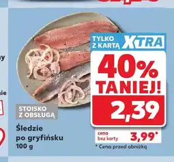 Kaufland Śledzie po gryfińsku oferta