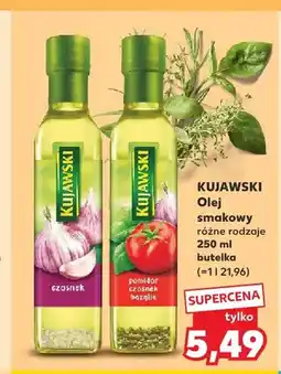 Kaufland Olej rzepakowy smakowy Kujawski czosnek oferta