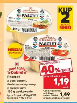 Kaufland Pasztet z pomidorami Stąd takie Dobre! oferta