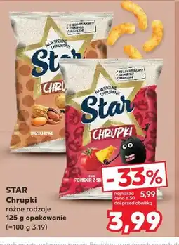 Kaufland Chrupki Star Pomidor z Serem oferta