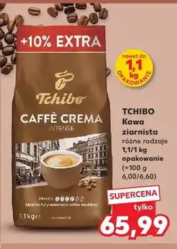 Kaufland Kawa ziarnista Tchibo Caffè Crema Intense oferta