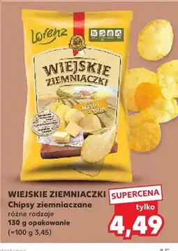 Kaufland Chipsy ziemniaczane Lorenz Wiejskie Ziemniaczki Masło z solą oferta