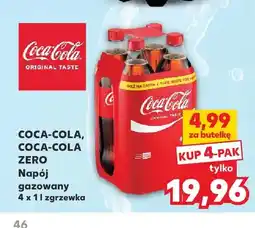 Kaufland Napój gazowany Coca-Cola 4-pak oferta