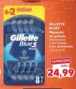 Kaufland Maszynki do golenia jednorazowe Gillette Blue3 Plus oferta