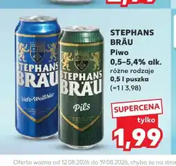 Kaufland Piwo Stephans Bräu Hefe-Weißbier oferta