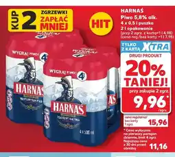 Kaufland Piwo Harnaś 4-pak oferta