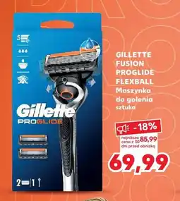Kaufland Maszynka do golenia Gillette Fusion Proglide Flexball oferta