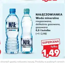 Kaufland Woda mineralna niegazowana Nałęczowianka oferta