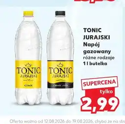 Kaufland Napój gazowany Tonic Jurajski Classic oferta
