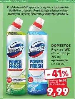 Kaufland Płyn do WC Domestos Power Fresh zielony oferta