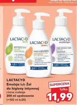 Kaufland Żel do higieny intymnej Lactacyd Fresh oferta