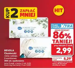 Kaufland Chusteczki higieniczne Bevola 2-warstwowe oferta