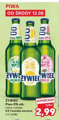 Kaufland Piwo bezalkoholowe Żywiec Melonżada oferta