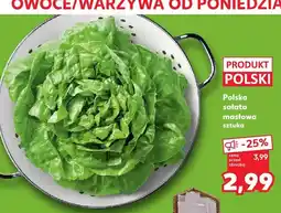 Kaufland Sałata masłowa polska oferta