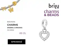 Briju Charms srebrny z cyrkoniami Briju oferta