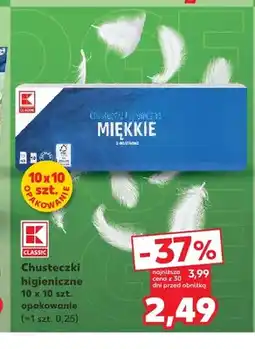 Kaufland Chusteczki higieniczne K-Classic Miękkie oferta