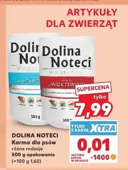 Kaufland Mokra karma dla psów Dolina Noteci Premium z jagnięciną oferta