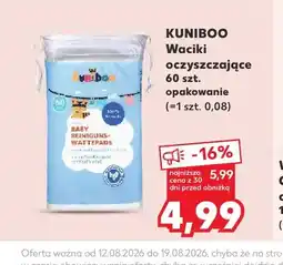 Kaufland Waciki oczyszczające dla dzieci Kuniboo oferta
