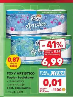 Kaufland Papier toaletowy Foxy Artistico 2-warstwowy oferta