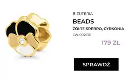 Briju Zawieszka beads Briju żółte srebro cyrkonia ZW-002670 oferta