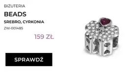 Briju Charms Beads Briju srebro cyrkonia ZW-001485 oferta