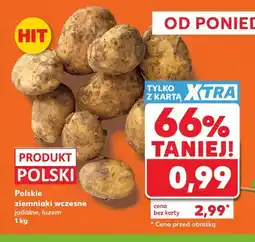 Kaufland Ziemniaki wczesne jadalne luzem polskie oferta
