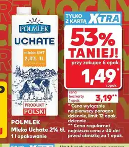 Kaufland Mleko UHT Polmlek Uchate 2,0% oferta