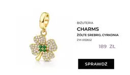 Briju Charms Briju żółte srebro cyrkonia oferta