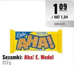 Eurocash Sezamki: Aha! E. Wedel oferta