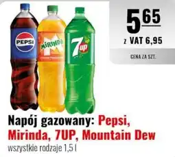 Eurocash Napój gazowany: Pepsi, Mirinda, 7UP, Mountain Dew oferta