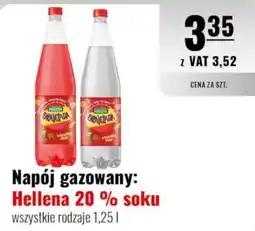 Eurocash Napój gazowany: Hellena 20 % soku oferta