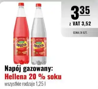 Eurocash Napój gazowany: Hellena 20 % soku oferta