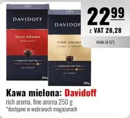 Eurocash Kawa mielona: Davidoff oferta