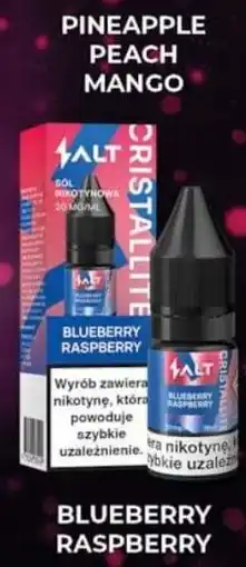 Eurocash Sól Nikotynowa Cristallite Blueberry Raspberry oferta