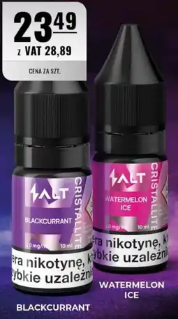 Eurocash SALT CRISTALLITE BLACKCURRANT oferta