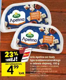 Twój Market Arla Apetina ser biały typu śródziemnomorskiego oferta