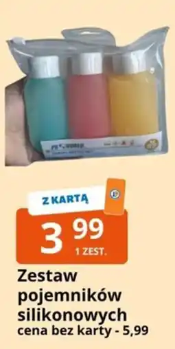 E.Leclerc Zestaw pojemników silikonowych oferta