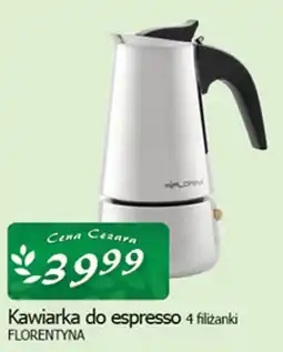 Cezar Delikatesy Kawiarka do espresso 4 filiżanki Florentyna oferta
