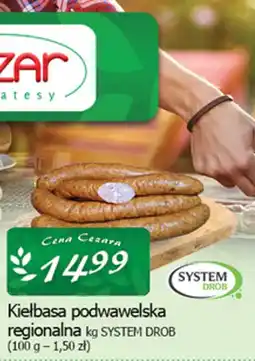 Cezar Delikatesy Kielbasa podwawelska regionalna SYSTEM DROB oferta